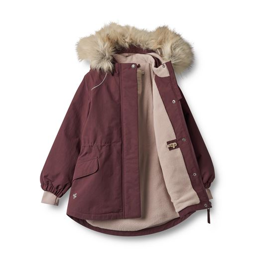 Wheat Mathilde Tech Jakke, Purple Dawn, 116 cm