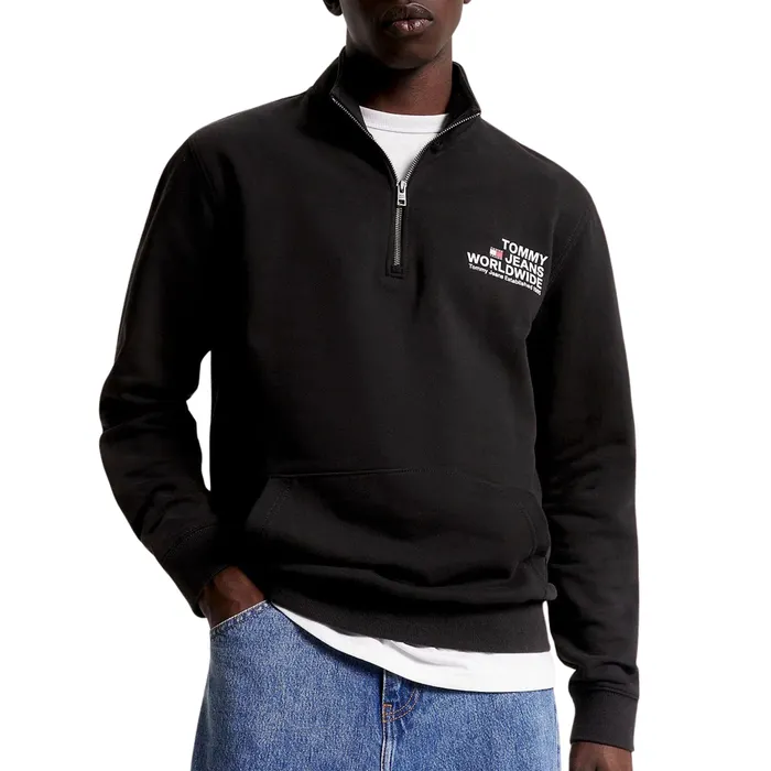 Tommy Hilfiger Regular Entry Graphic Half-Zip Sweater Heren