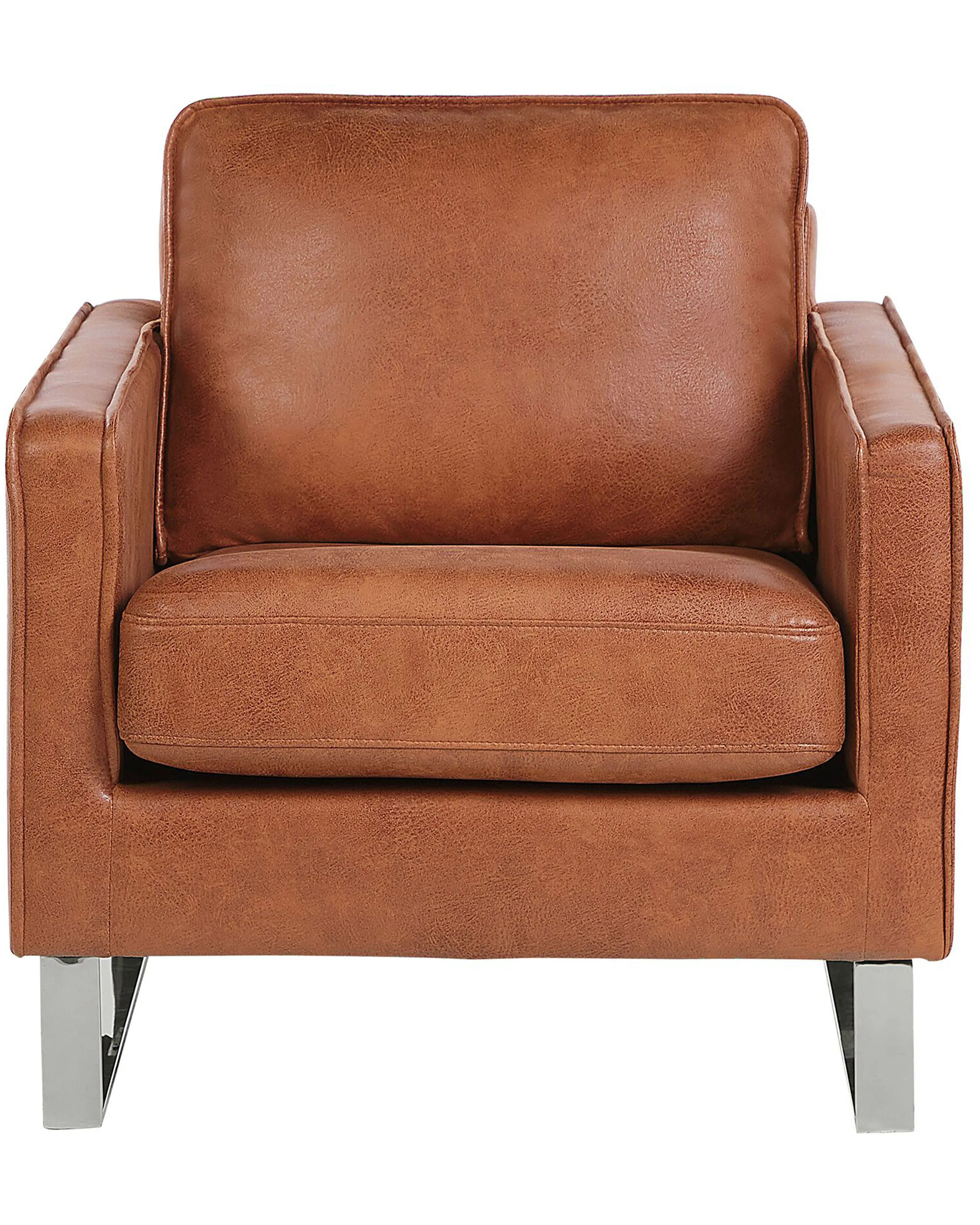 Fauteuil VIND Kunstleer Goudbruin