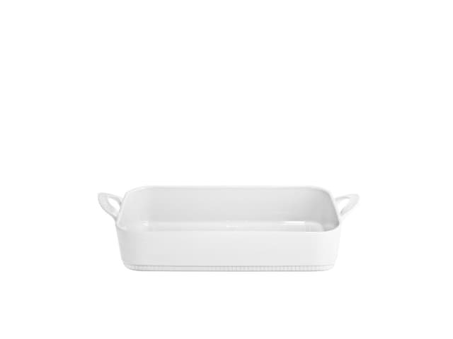 Pillivuyt Toulouse Fad 31 x 18 x 6,5 cm 2,2 liter Hvid