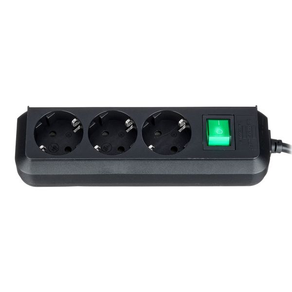 Brennenstuhl Eco-L 3 Way Split Sw 5m BK