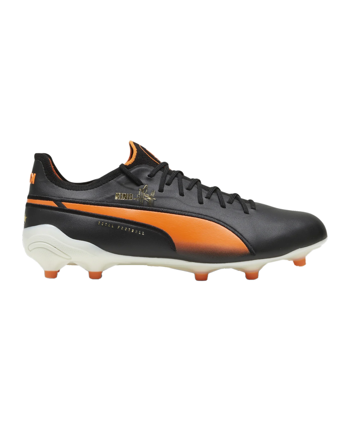 PUMA KING Ultimate Cruyff FG/AG Schwarz Weiss F01