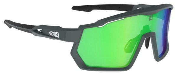 Coffret Lunettes AZR Pro Race RX Carbone Mat/Noir / Écran hydrophobe Vert