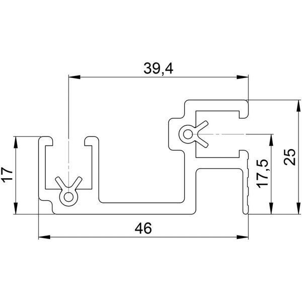 Adam Hall 6168 Rack Strip
