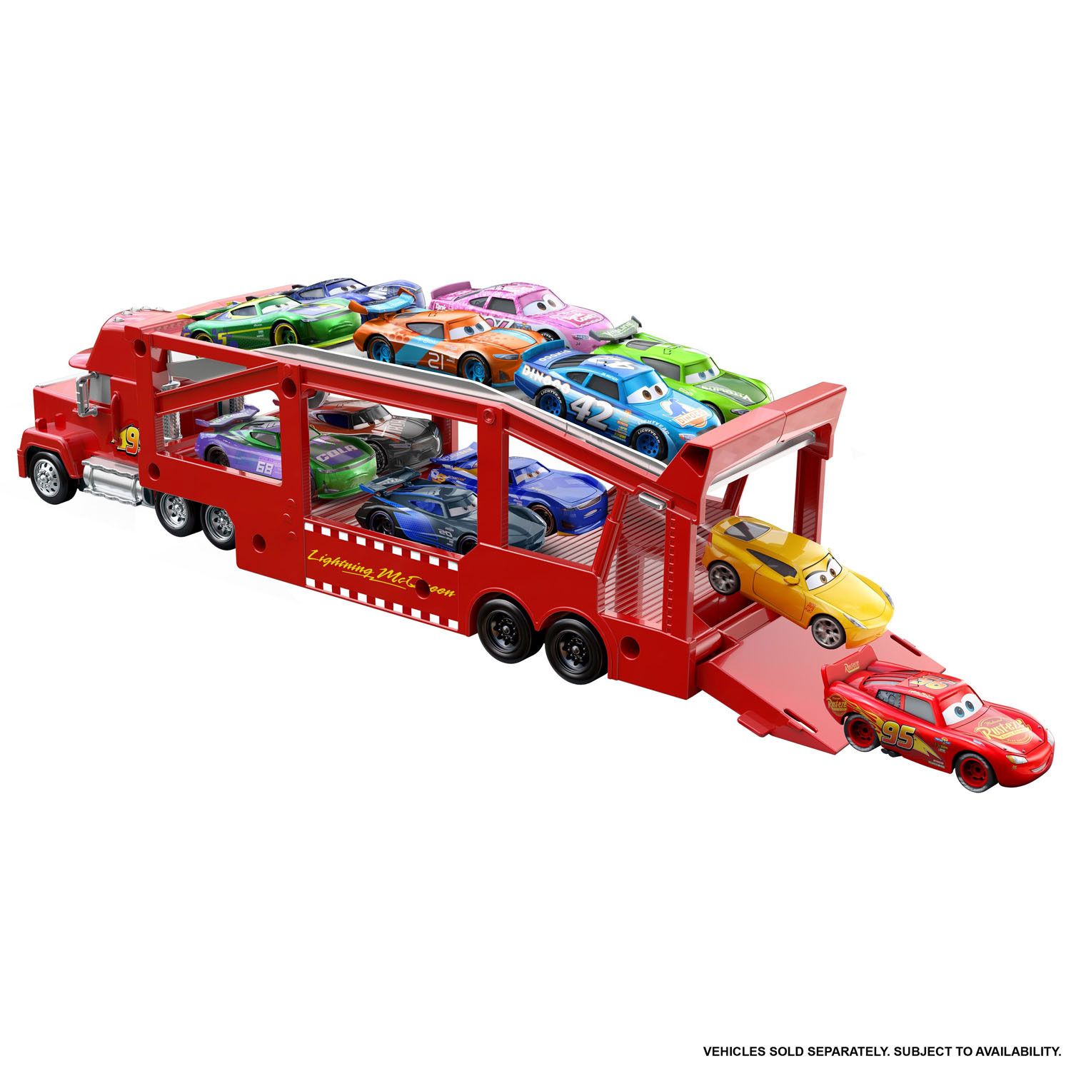 Disney Pixar Cars Mack Hauler Transporter