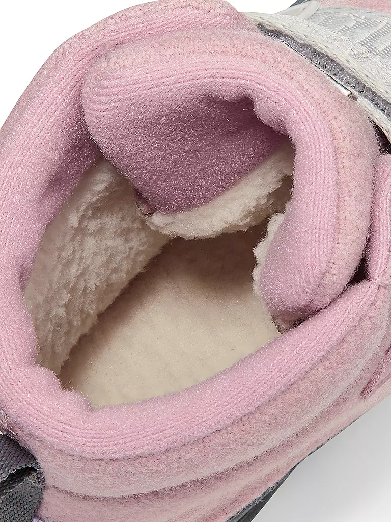 AFFENZAHN Kinder Winterstiefel WOLLE COMFY Koala rosa