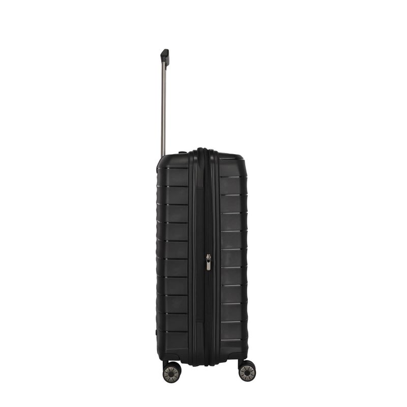 Valise rigide Mooby extensible 66 cm Noir
