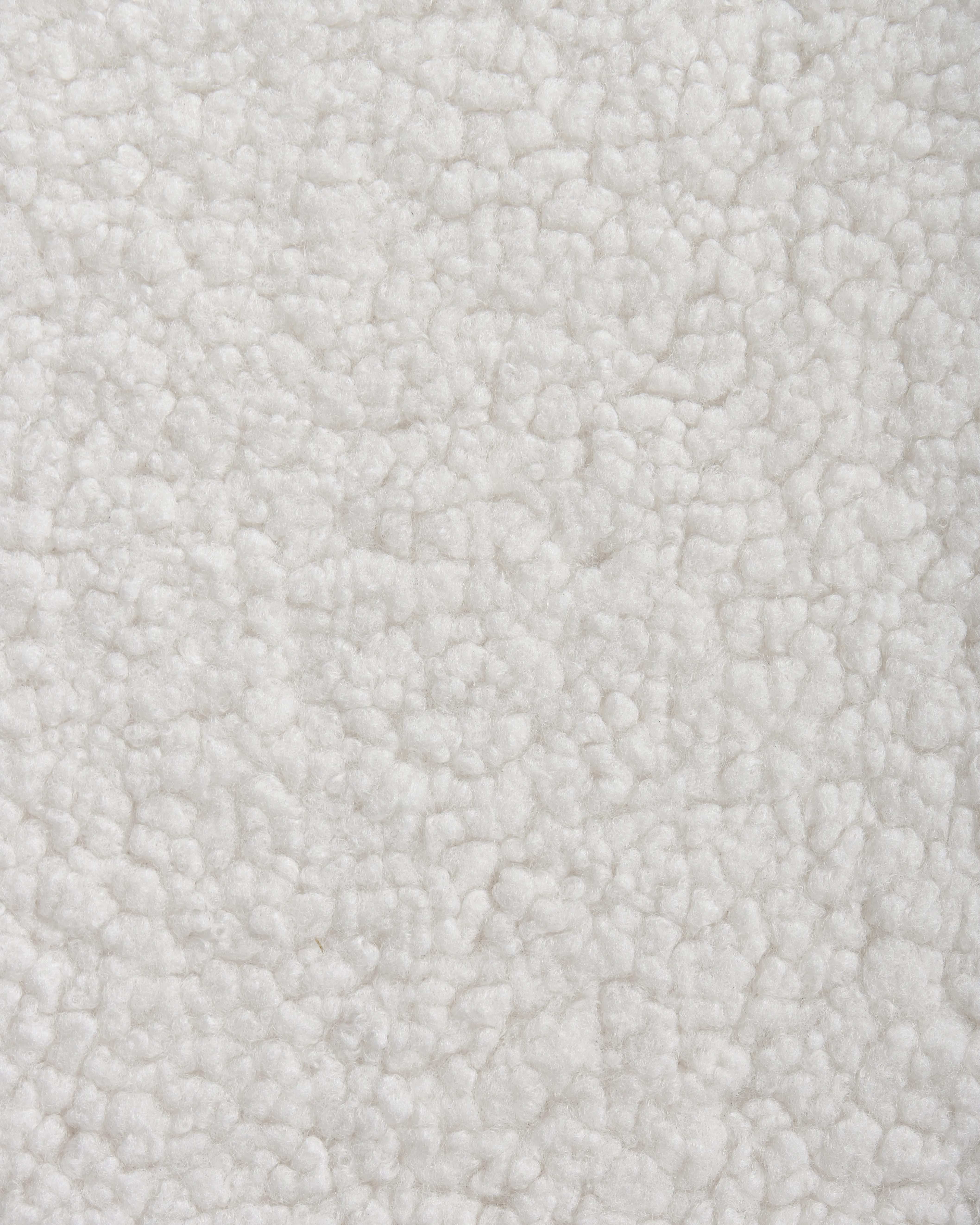 Schommelstoel SANDVE Bouclé Wit