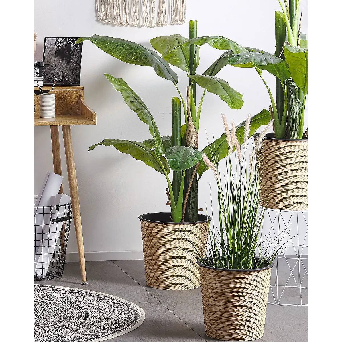 Beliani Plante Artificielle BANANA TREE 154 cm