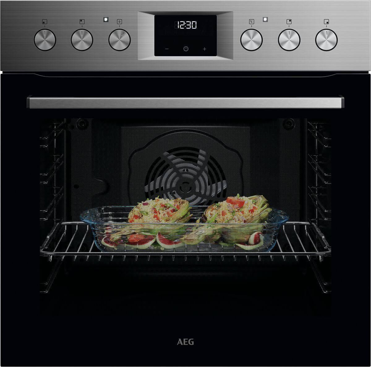 AEG Elektro-Herd-Set Serie 5000 OO10HSM Aqua Clean