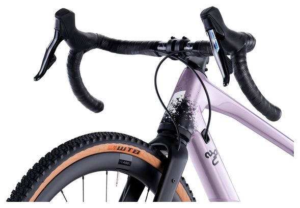 Vélo de Gravel BMC URS 01 LT One Sram Force eTap AXS / GX Eagle AXS 12V 700 mm Violet Pearl 2024