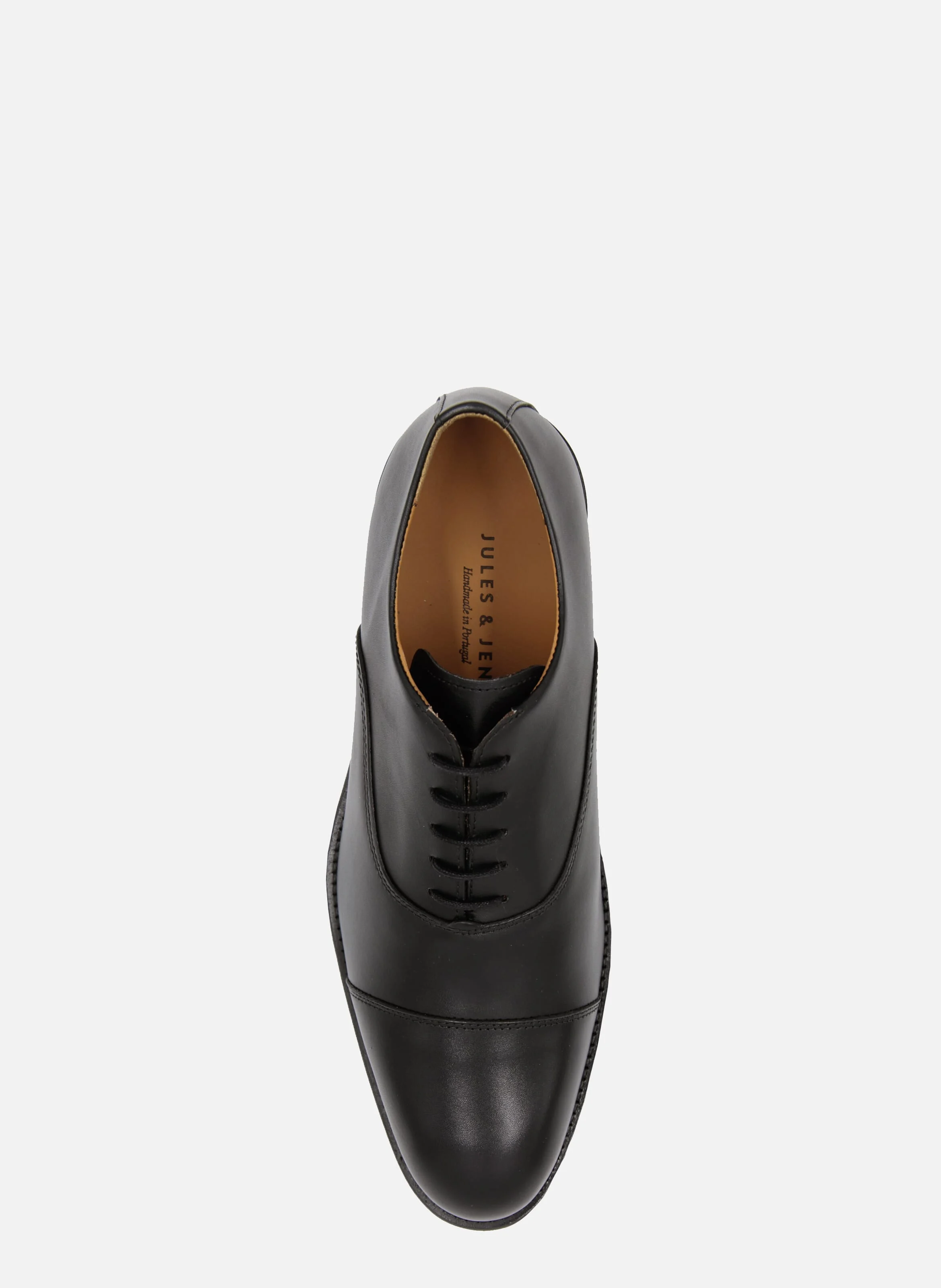 Richelieu oxford cuir lisse | Noir