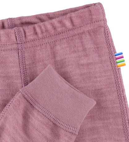 Joha Leggings - Wolle/Bambus - Light Bordeaux