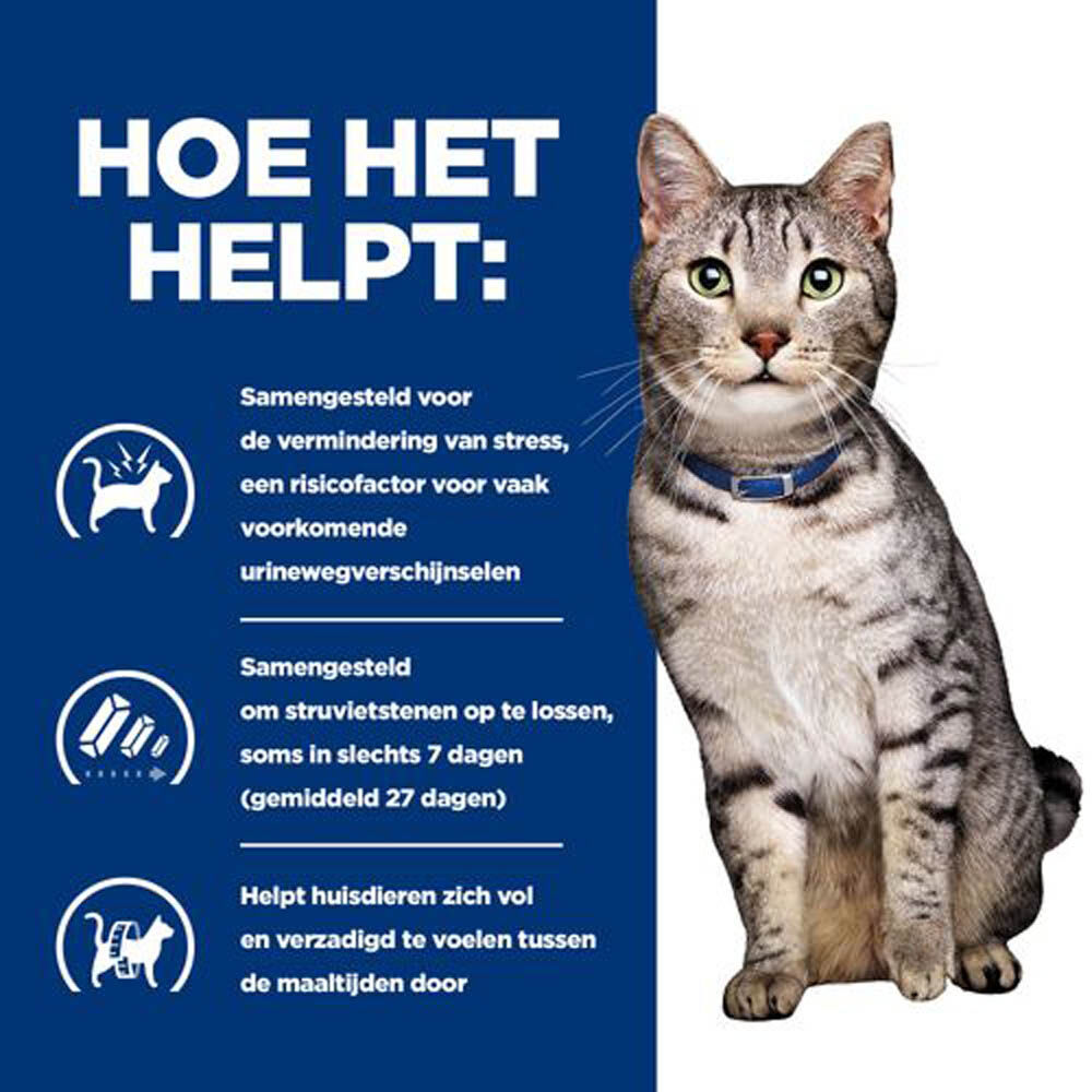 Hill's Prescription Diet Urinary Stress   Metabolic c/d - Kattenvoer - 85 Gram - kip