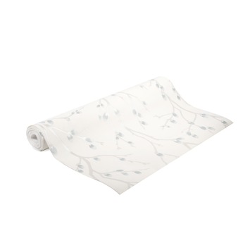 Vliesbehang Karma wit-blauw 33-280