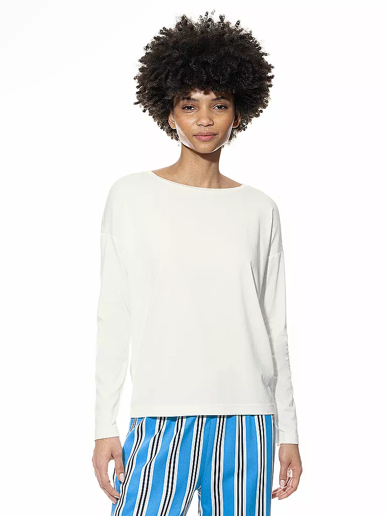 MEY Pyjamashirt creme