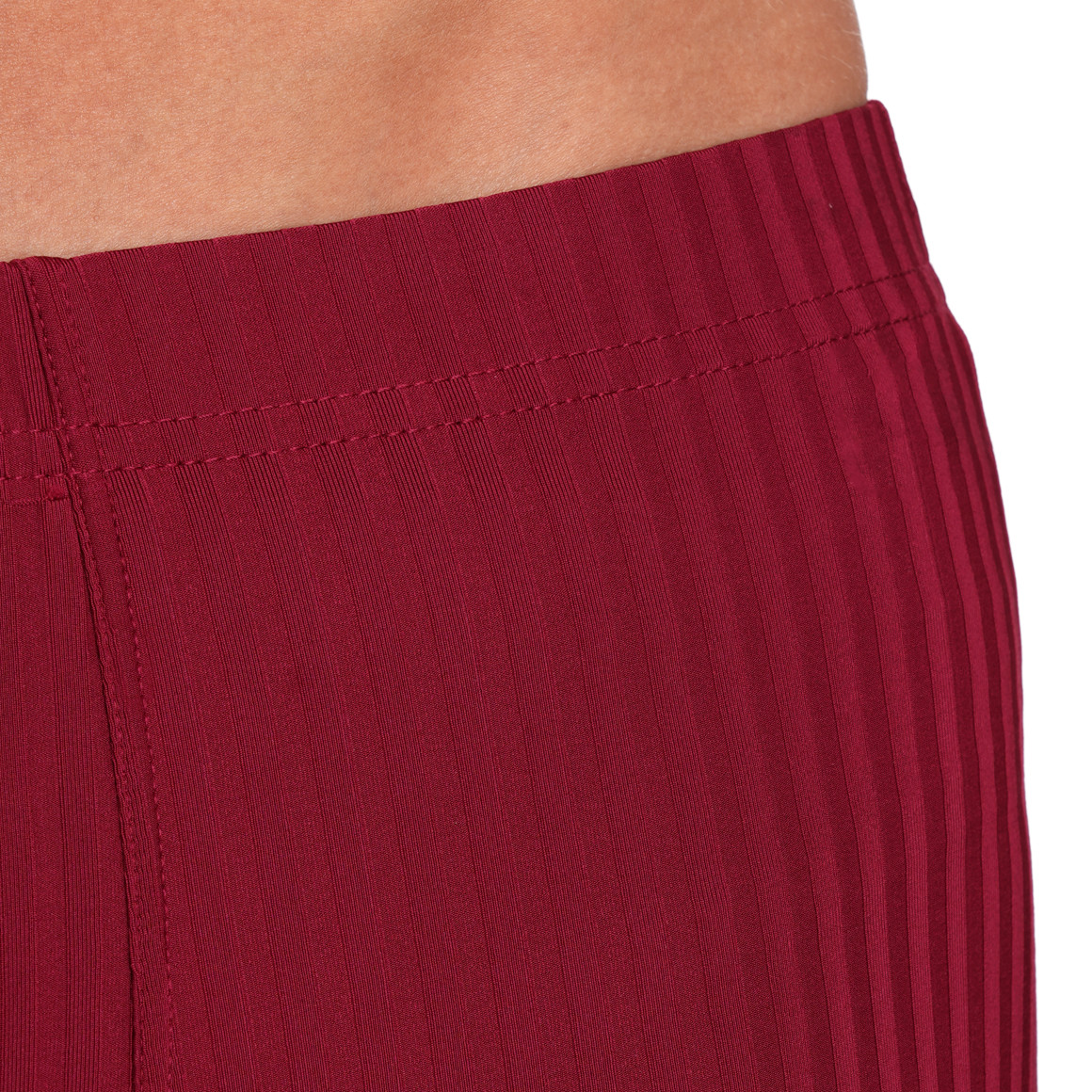 VanVaan Herren Mikrofasershorts mit Streifen dunkelrot