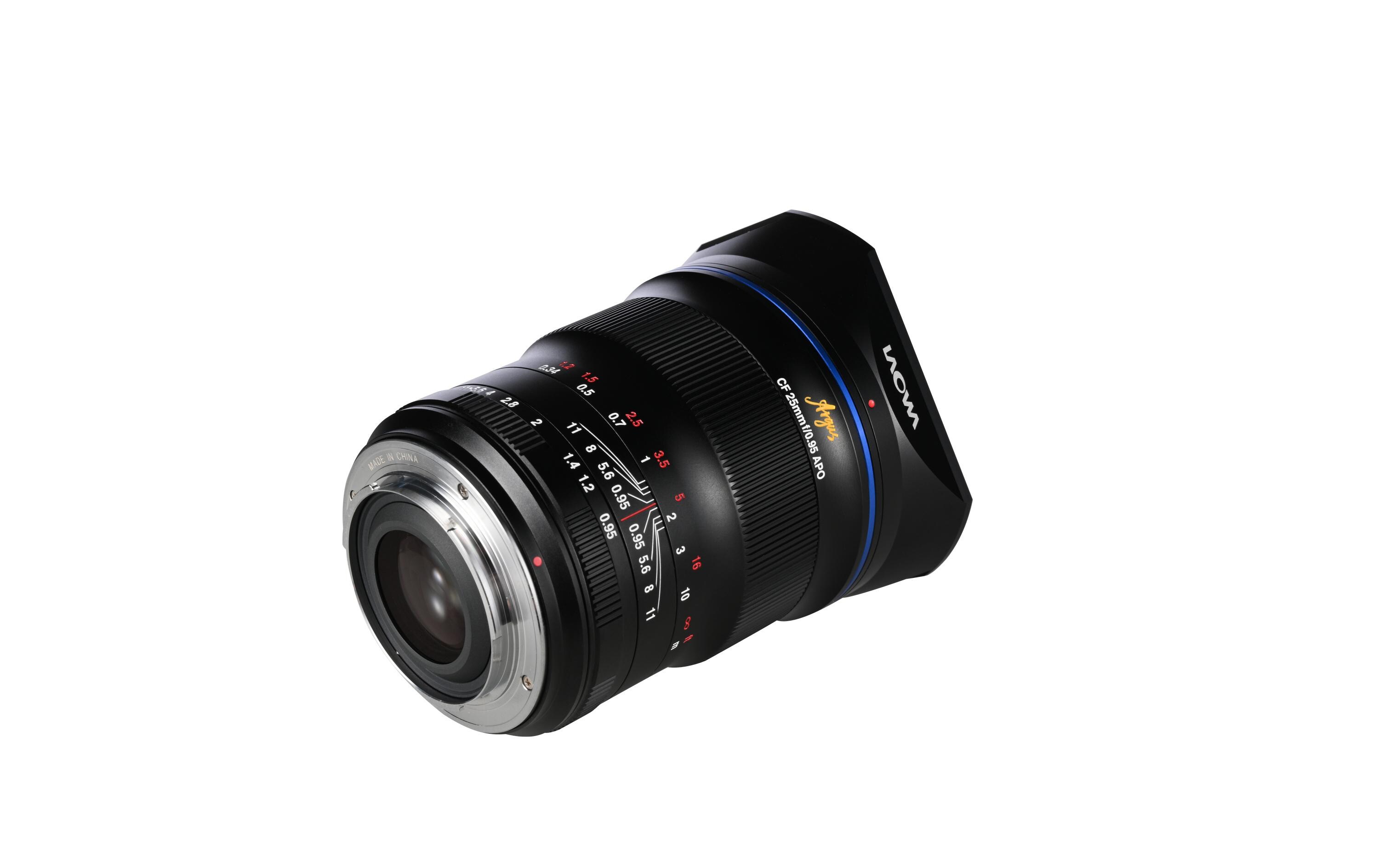 Festbrennweite Argus 25 mm f/0.95 CF APO – Sony E-Mount<br>Lichtstarke Festbrennweite