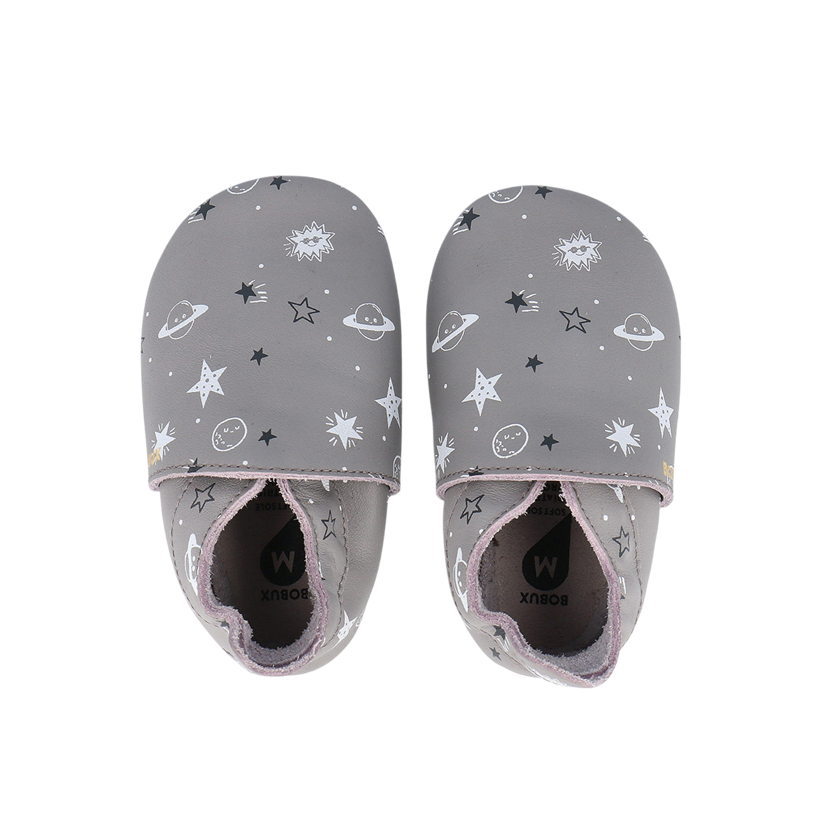 Bobux Outer Space Soft Sole gull grey