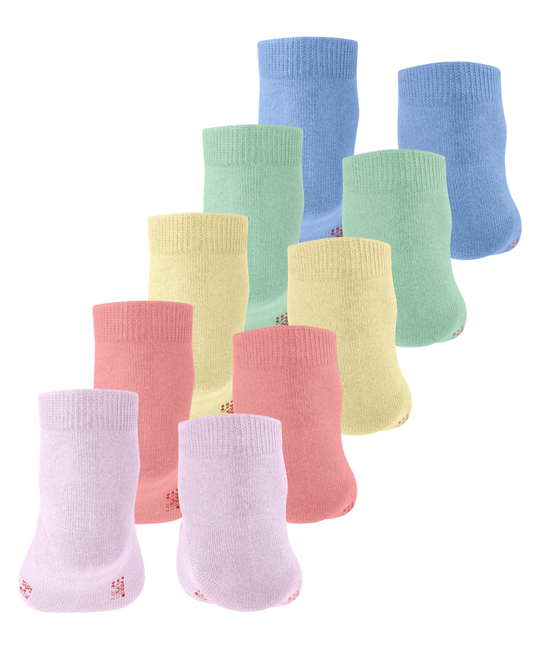 Esprit| Kinder Sneakersocken Solid-Mix 5-Pack