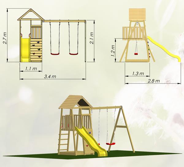 Wendi Toys Spielturm Pinguin
