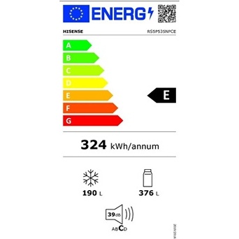 Réfrigérateur américain Hisense RS5P535NPCE