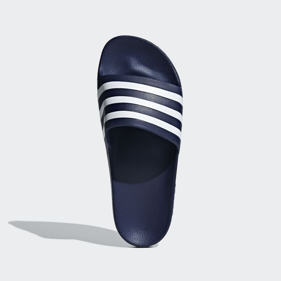 adidas Claquettes adilette - Bleu/Blanc