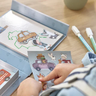 Little Dutch Magnetisch speelboek - Jim × 4