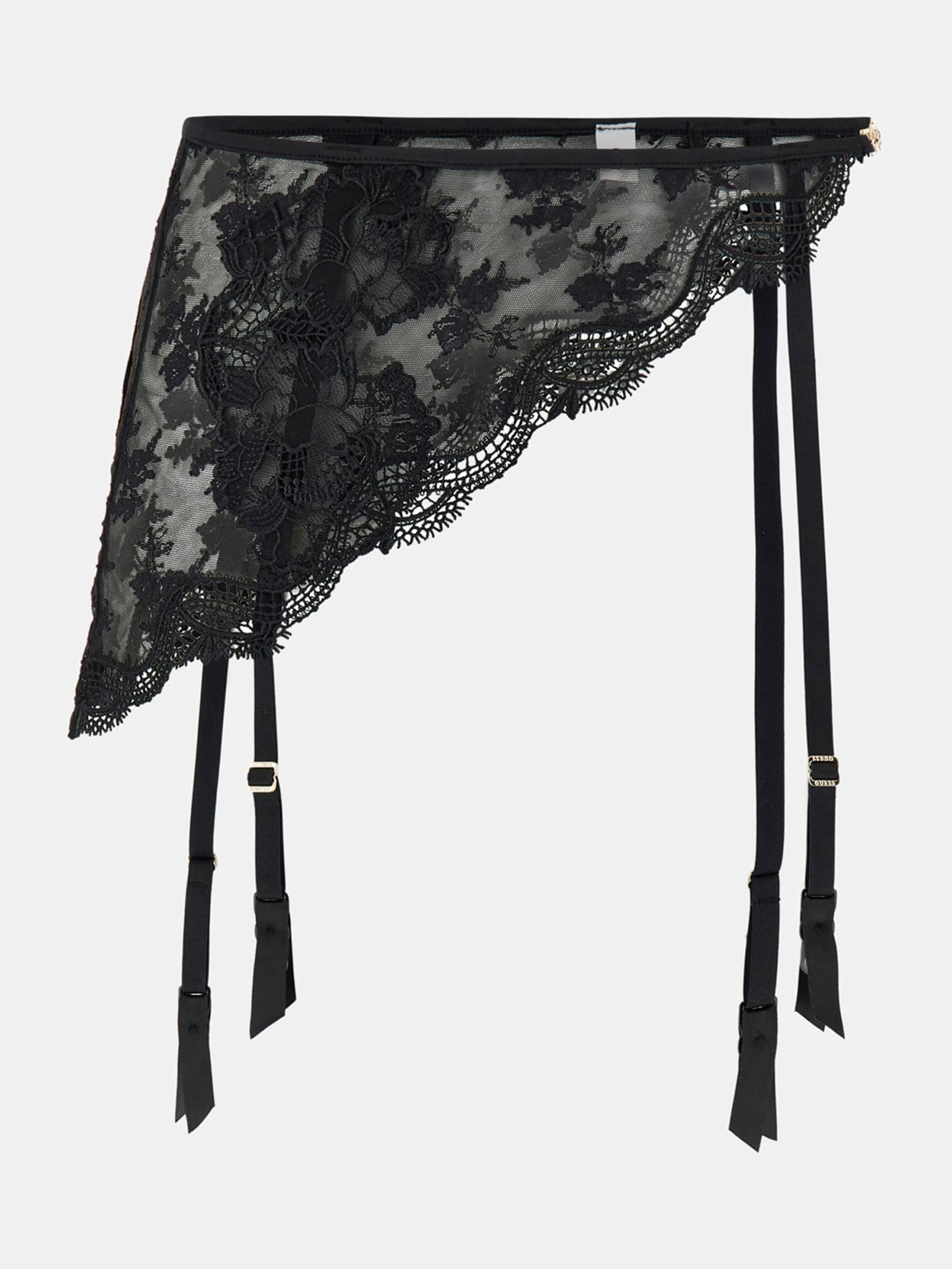 Cinta-liga Louise com renda floral