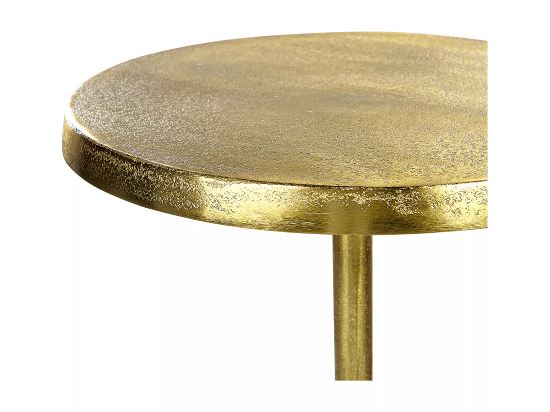 Table d'appoint dorée PANNOUVRE