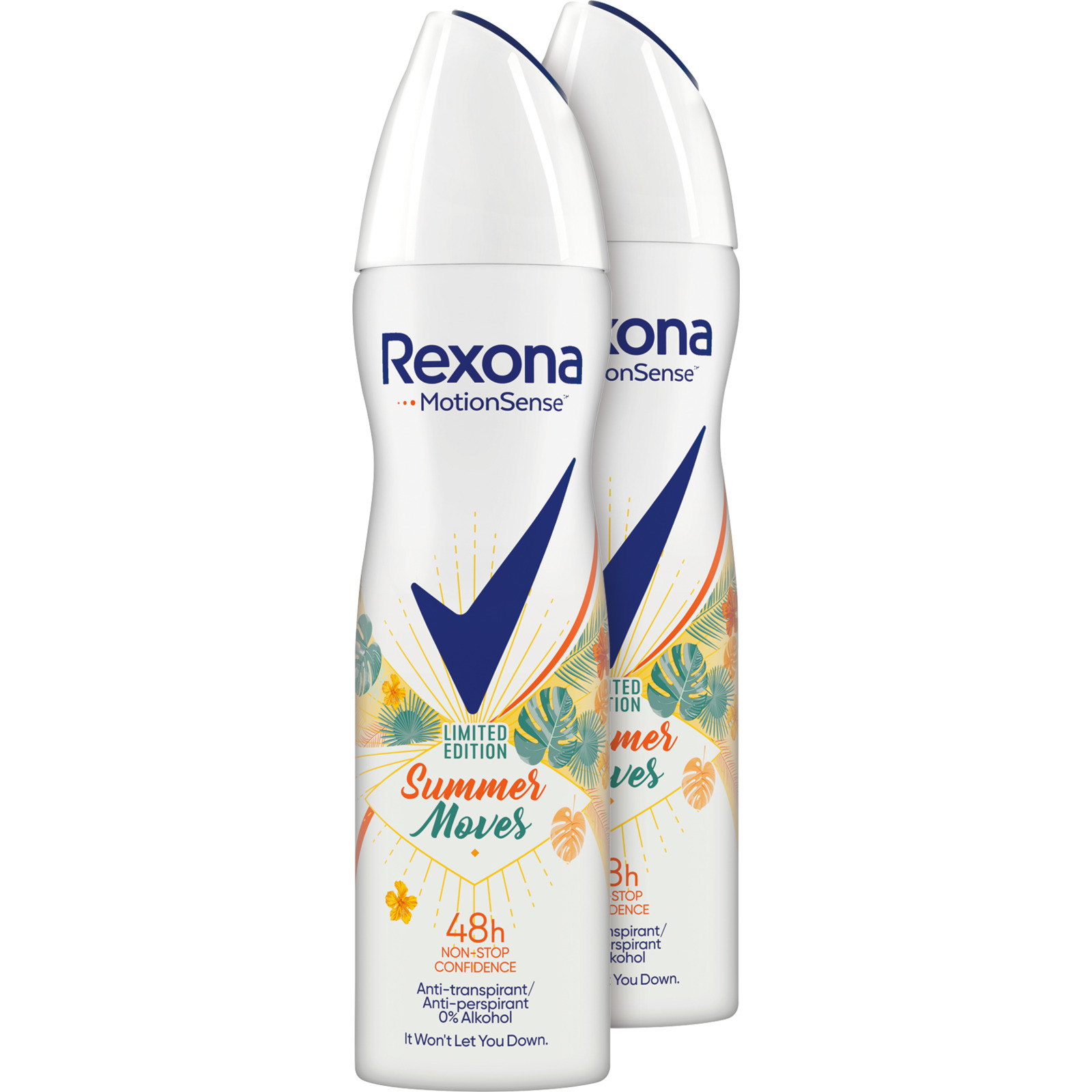 Rexona Deodorant Aero Jungle Fever 2 x 150 ml