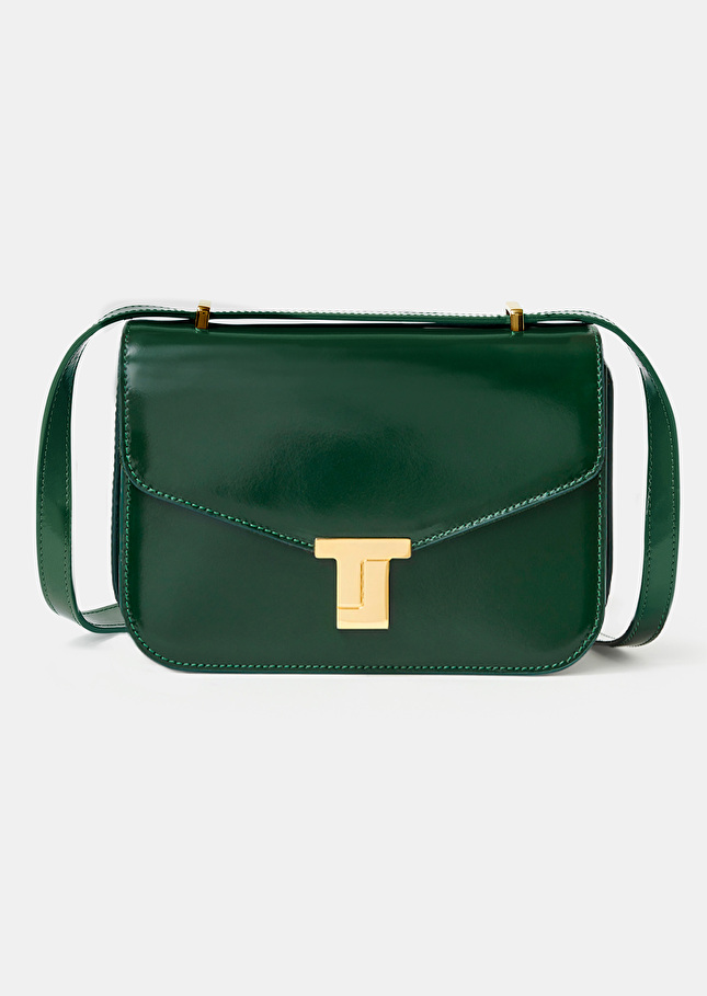 Sac 8 Bisvert émeraude en cuir