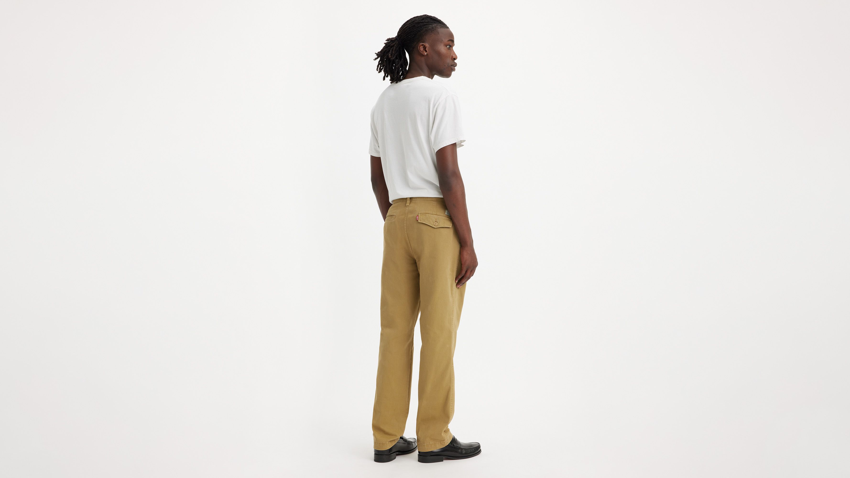 Pantalon XX Chino Authentic Straight - British Khaki Soft Garment Dye - Beige