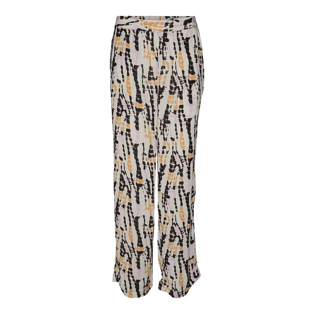 Vero Moda Pantalon Beige à Motifs Femme Vero Moda Suie