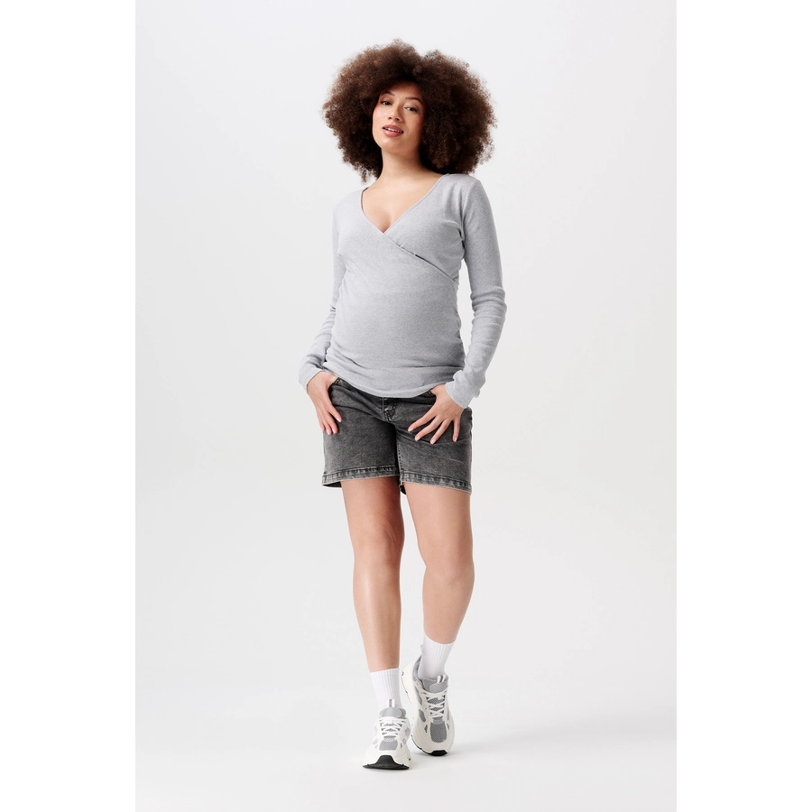 Noppies Still-Shirt Sara Grey Melange
