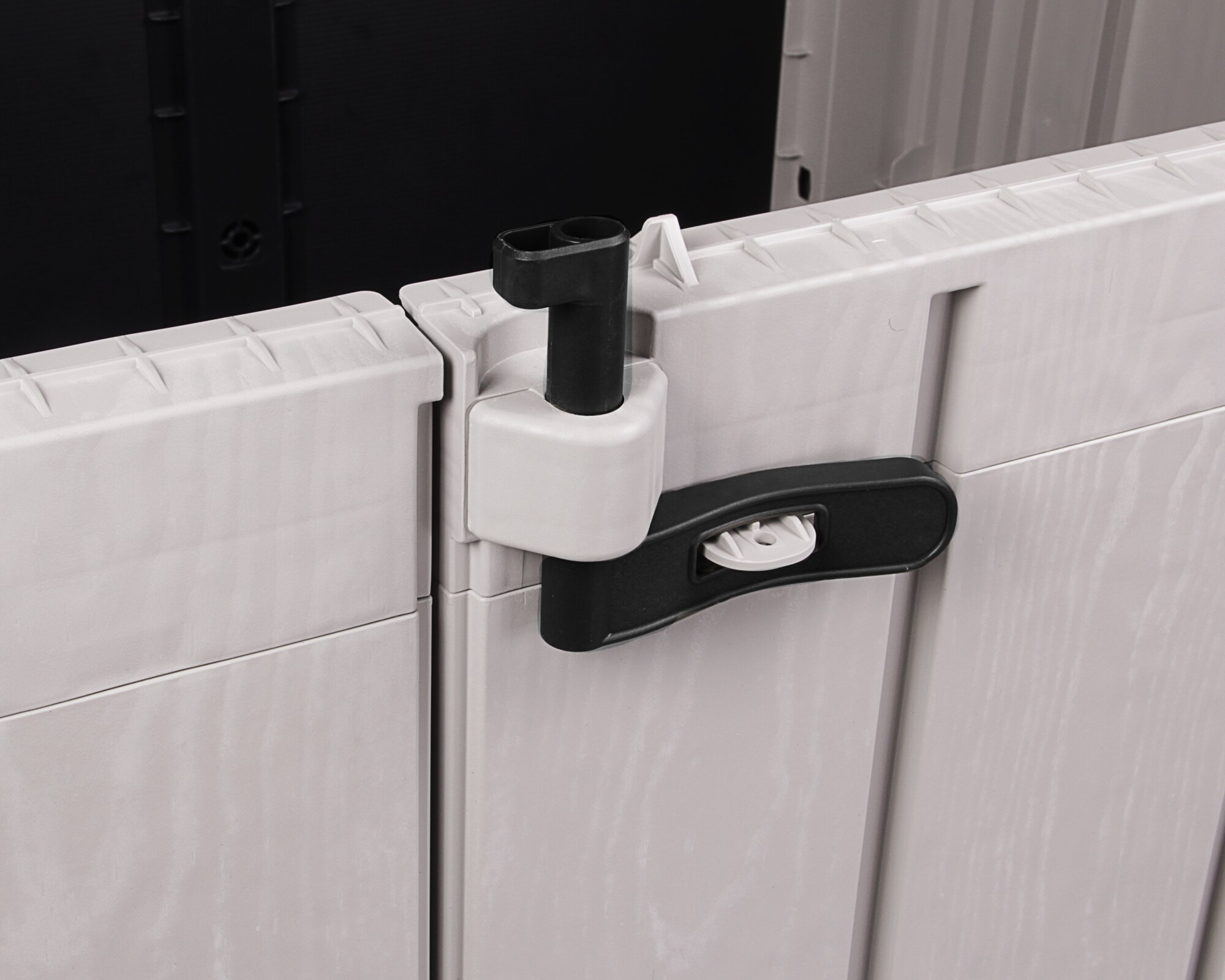 Gartenbox Mülltonnenbox Storer Light grau-anthrazit