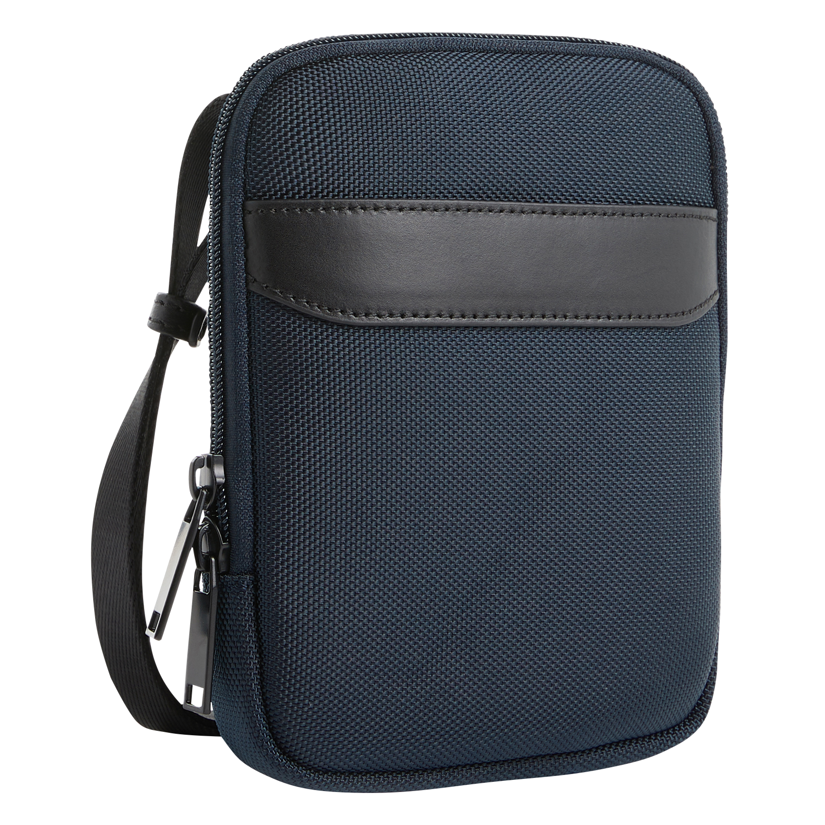Sac bandoulière texturé | Bleu