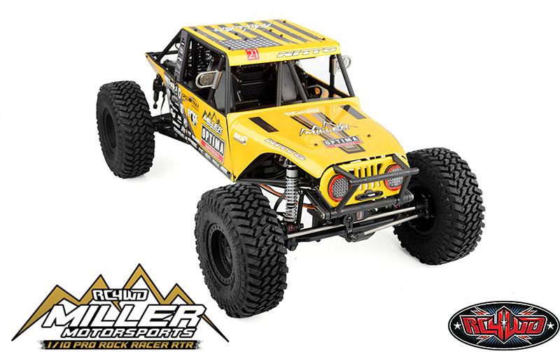 Miller Motorsports Pro Rock Racer 1:10 RTR<br>Scale Rockracer mit 2-Gang Getriebe und Differentialsperren