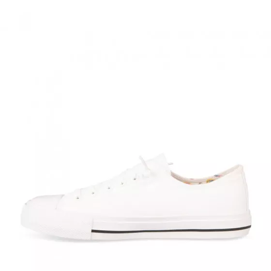 Baskets BLANC LOVELY SKULL