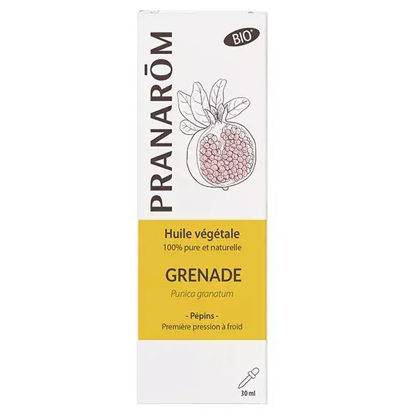 Óleo Vegetal de Romã Orgânico Pranarom 30ml