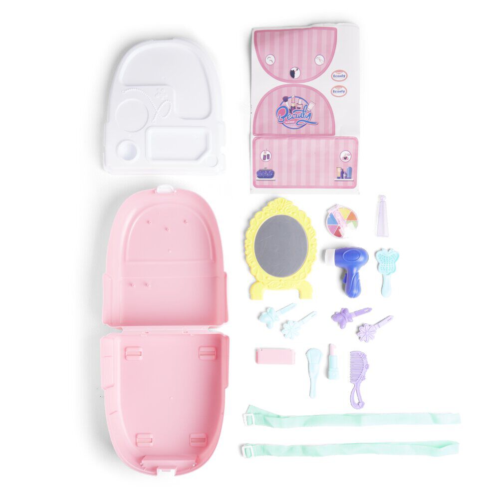 Sac à dos jouet enfant princesse 19 pièces