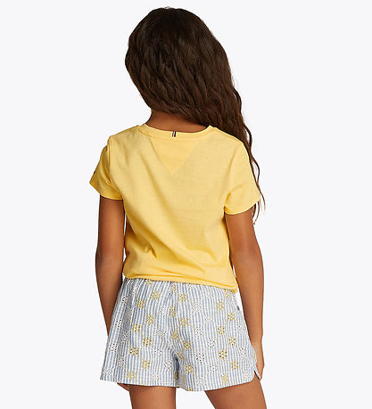Tommy Hilfiger T-Shirt - Mini Body - Zitronella