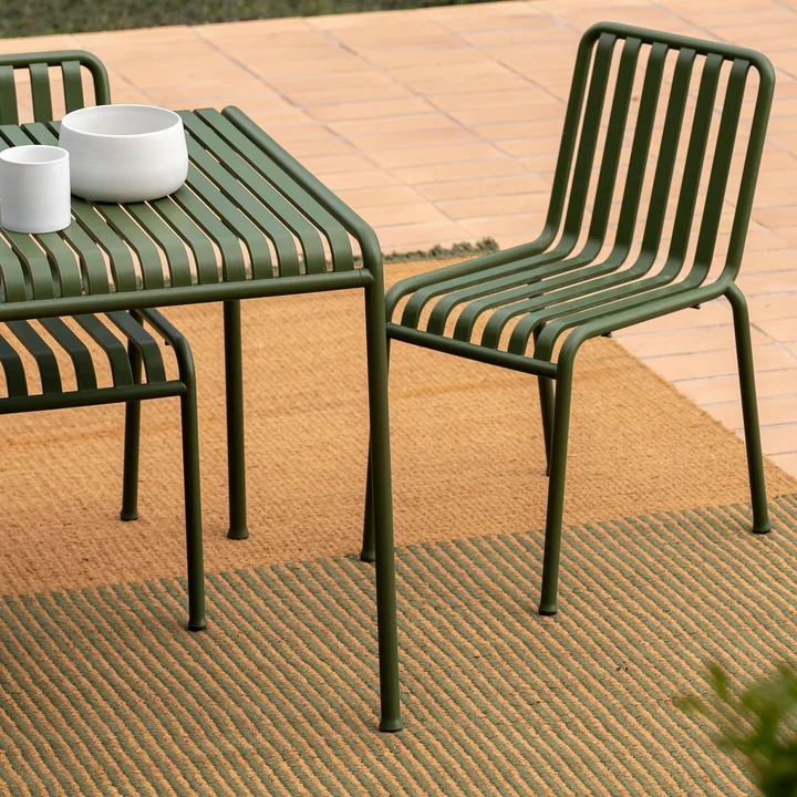 nanimarquina - Garden Outdoor Teppich, 170 x 240 cm, schwarz