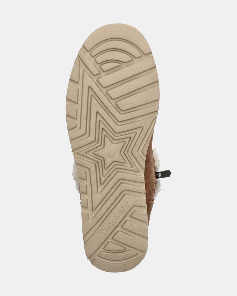 Skechers Keep Sake Wedge Gevoerde boots  - cognac