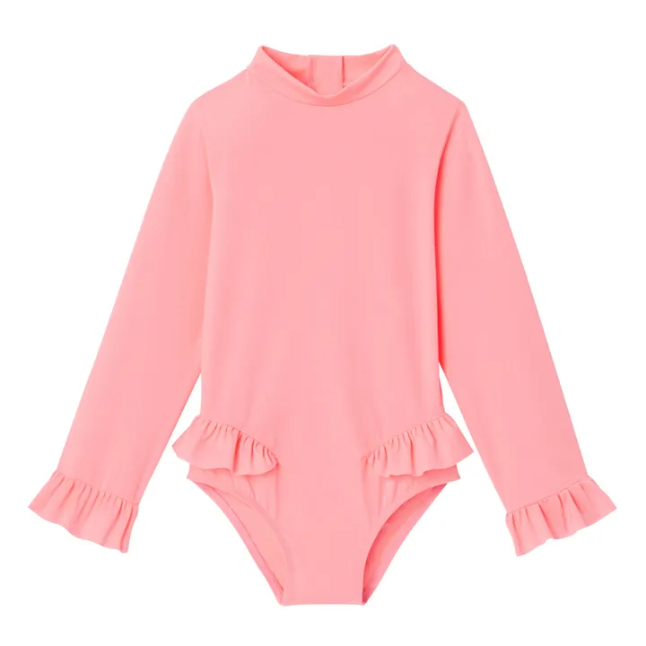 Lison Paris Maillot 1 Pièce Anti-UV Bora Bora Surfer | Rose fluo