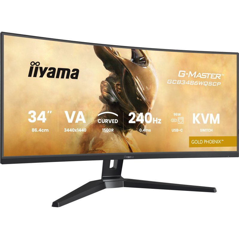 iiyama G-MASTER GCB3486WQSCP-B1 écran plat de PC 86,4 cm (34