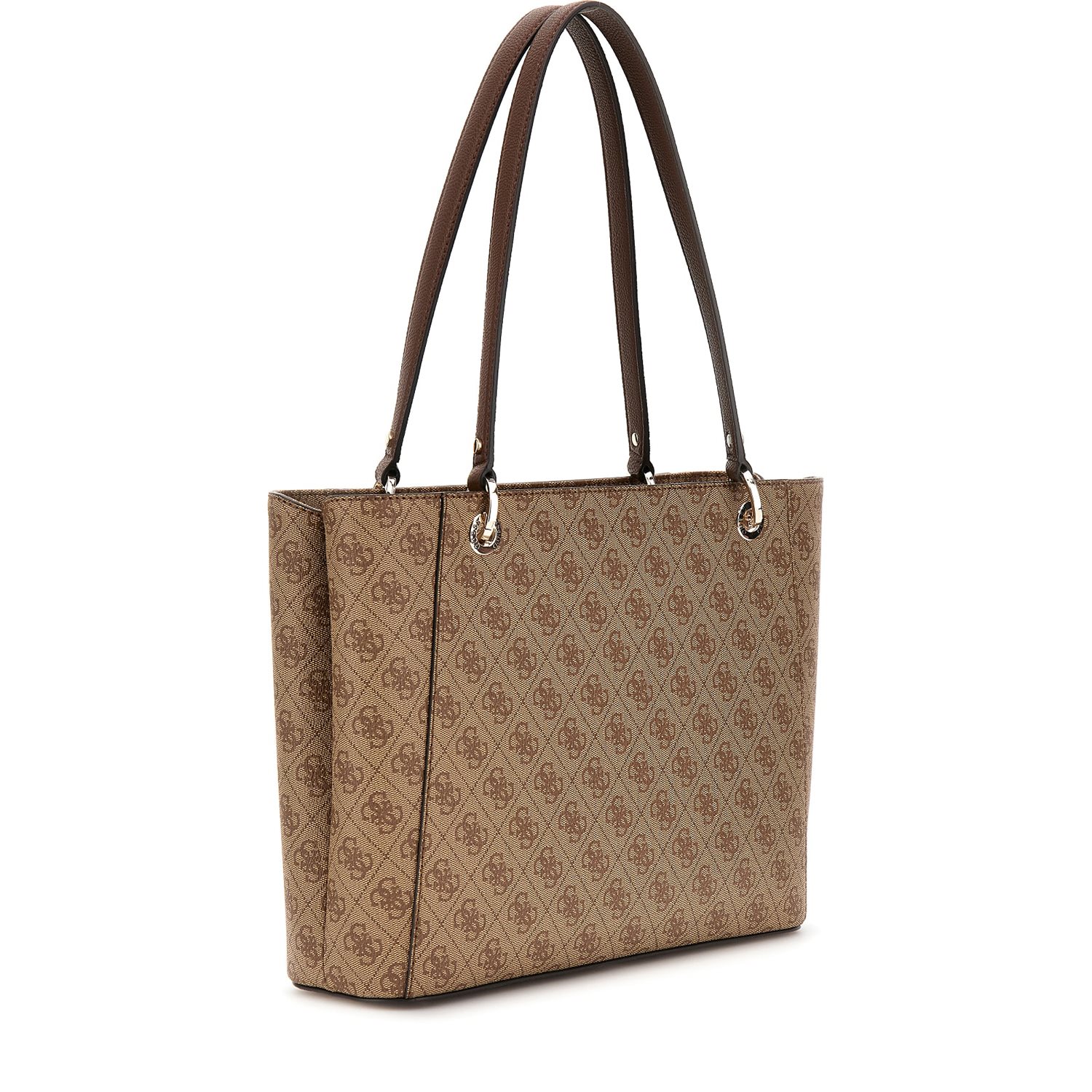 Guess Noelle Tote latte logo/brown