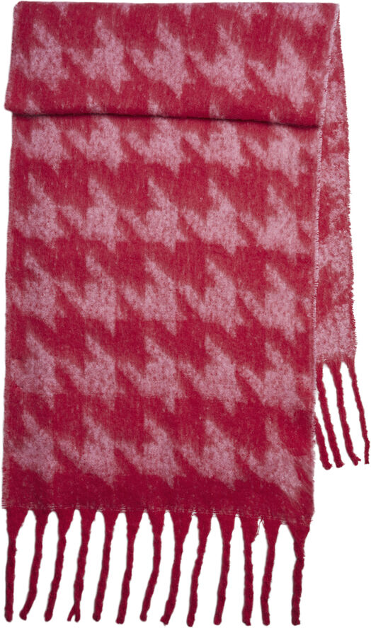 Pieces PCRONI LONG SCARF BC Pastel lavender/houndstooth