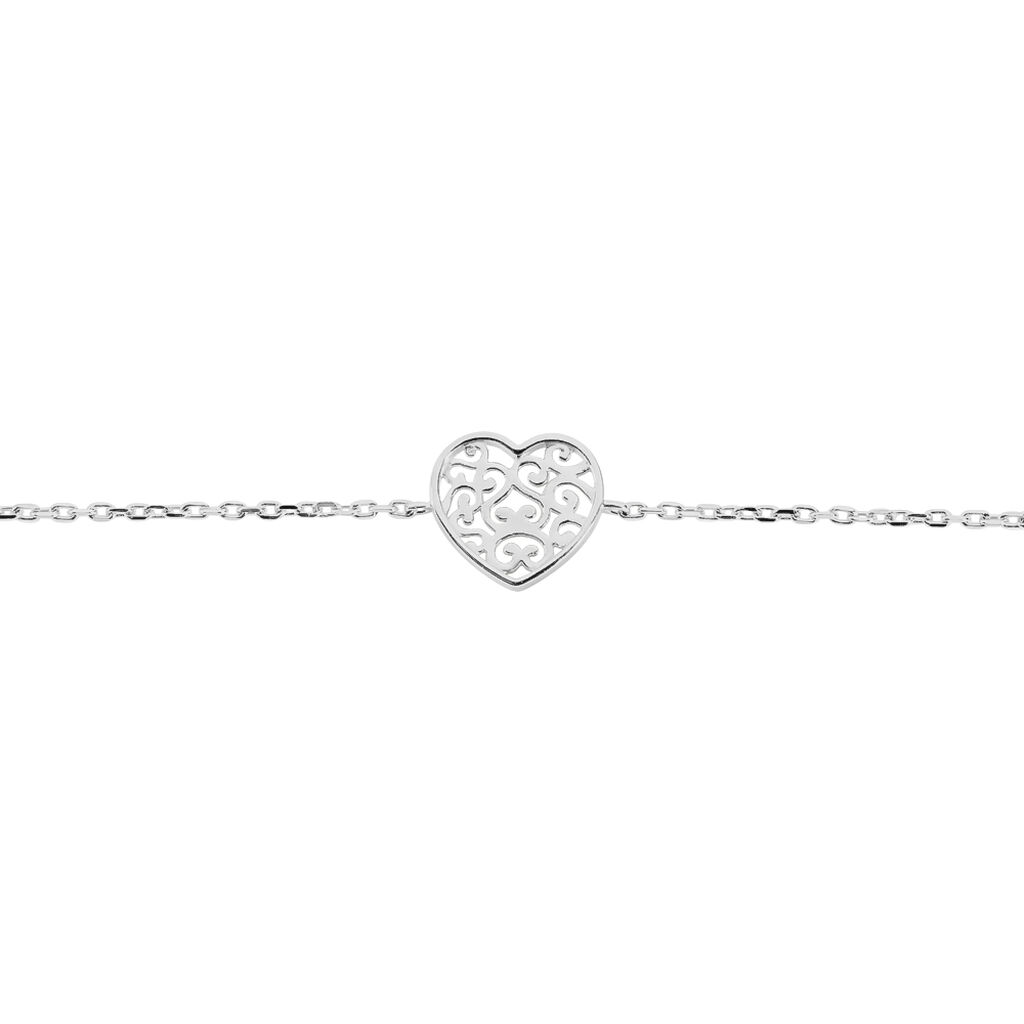 Bracelet Aelaig Argent Blanc