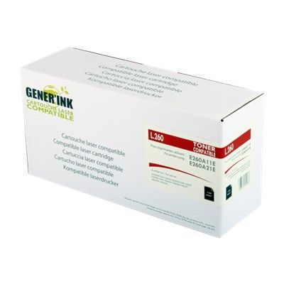 Cartouche laser compatible Lexmark E260A11E - noir - Gener'Ink